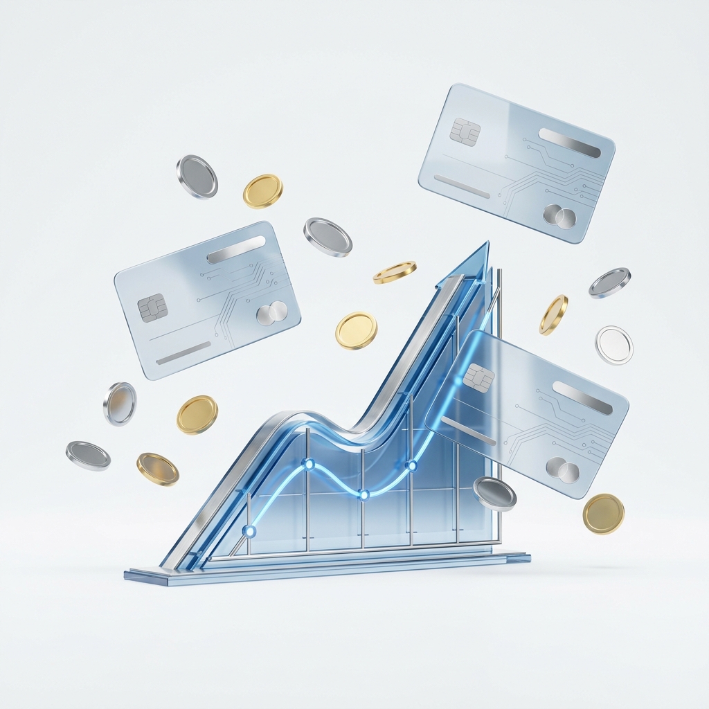 Ilustração de calculadora financeira